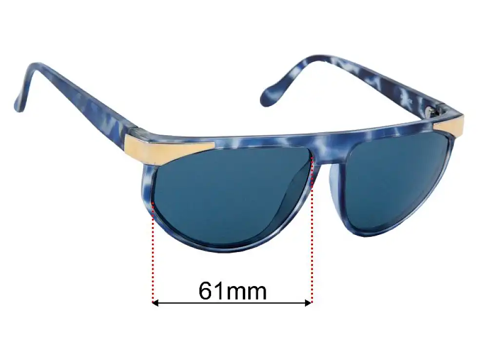 Sunglass Fix Replacement Lenses for Oroton 0961 - 61mm Wide Sunglass Fix Replacement Lenses for Oroton 0961 - 61mm Wide