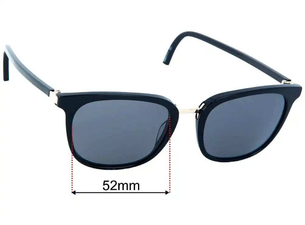 Sunglass Fix Replacement Lenses for Carla Zampatti 22 - 52mm Wide Sunglass Fix Replacement Lenses for Carla Zampatti 22 - 52mm Wide