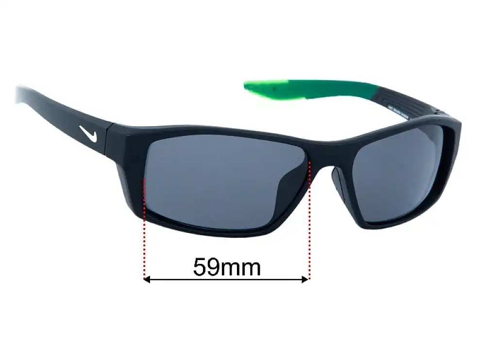 Sunglass Fix Replacement Lenses for Nike CT8228 Brazen Shadow - 59mm Wide Sunglass Fix Replacement Lenses for Nike CT8228 Brazen Shadow - 59mm Wide