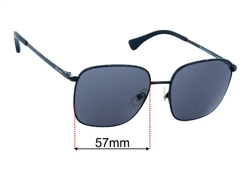 Sunglass Fix Replacement Lenses for Ralph Lauren RA 4136 - 57mm Wide Sunglass Fix Replacement Lenses for Ralph Lauren RA 4136 - 57mm Wide