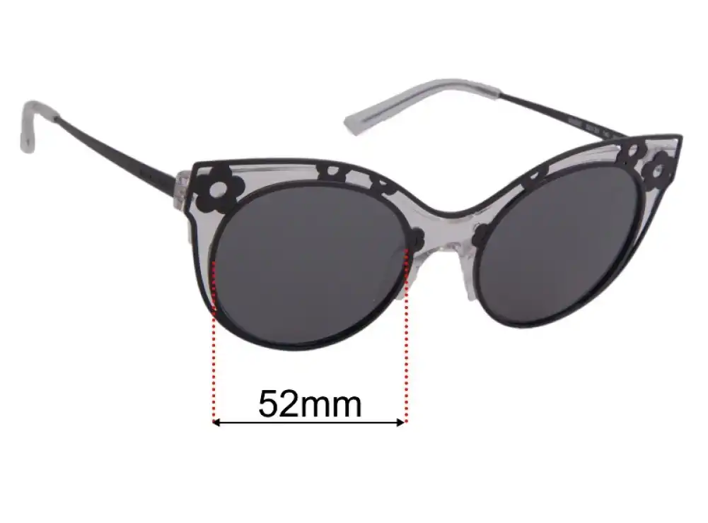 Sunglass Fix Replacement Lenses for Michael Kors MK1038 Melbourne - 52mm Wide Sunglass Fix Replacement Lenses for Michael Kors MK1038 Melbourne - 52mm Wide
