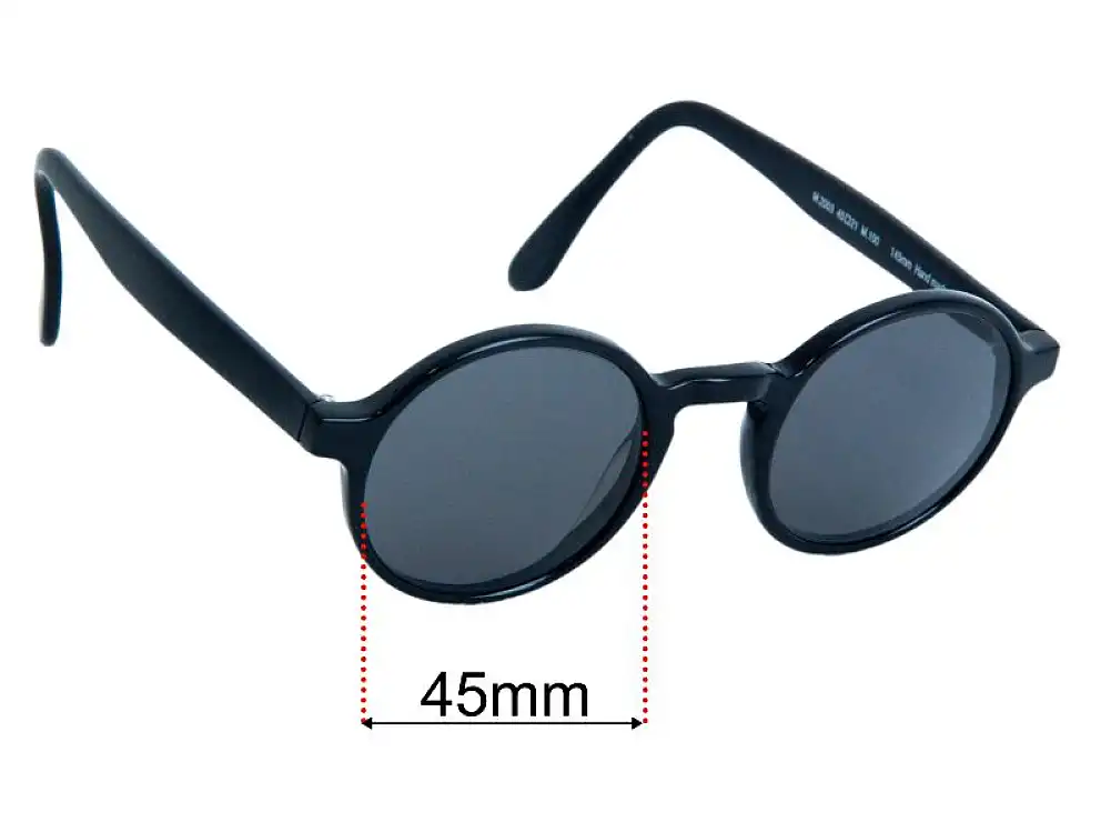 Sunglass Fix Replacement Lenses for Paul Taylor M 2003 - 45mm Wide Sunglass Fix Replacement Lenses for Paul Taylor M 2003 - 45mm Wide