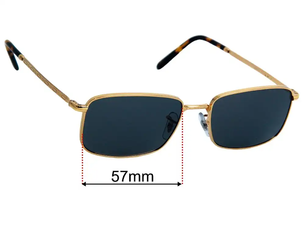 Sunglass Fix Replacement Lenses for Ray-Ban RB3717 - 57mm Wide Sunglass Fix Replacement Lenses for Ray-Ban RB3717 - 57mm Wide