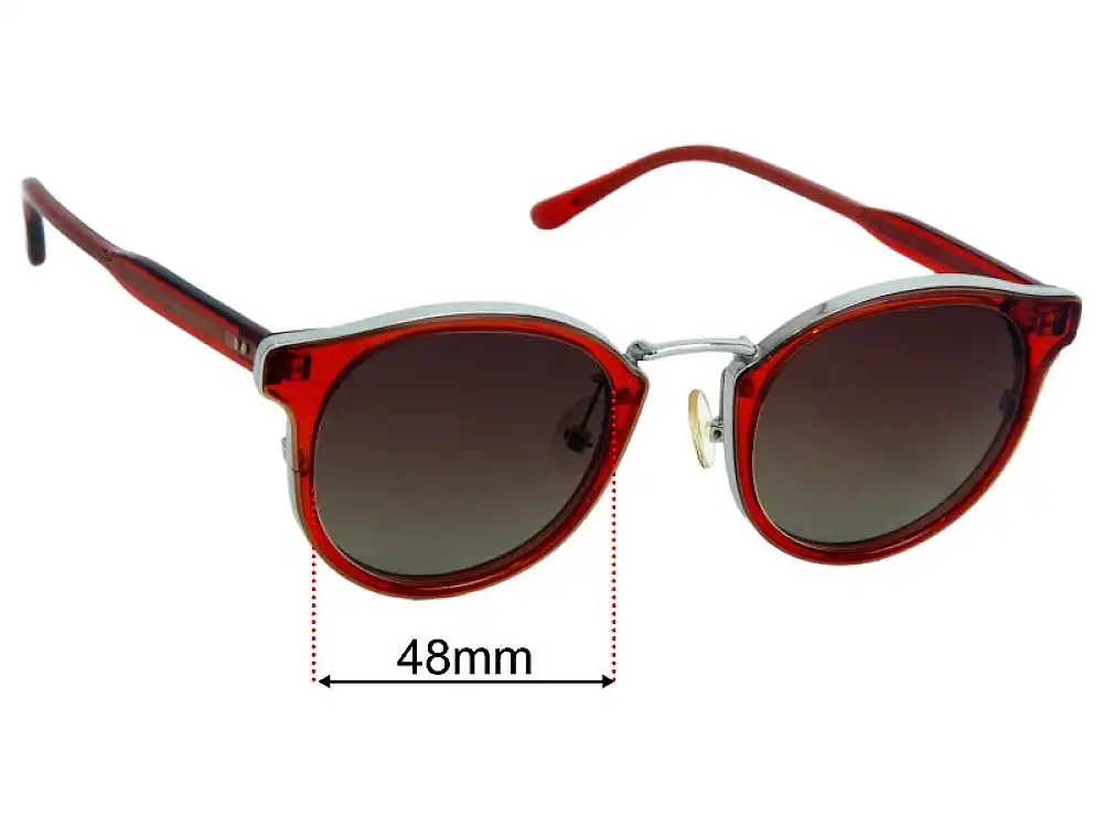 Sunglass Fix Replacement Lenses for Bailey Nelson Francis 48mm Sunglass Fix Replacement Lenses for Bailey Nelson Francis 48mm
