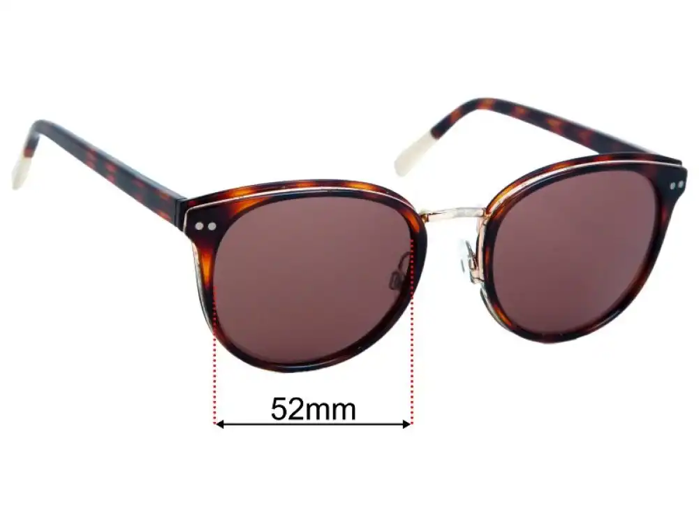 Sunglass Fix Replacement Lenses for Carla Zampatti 19 - 52mm Wide Sunglass Fix Replacement Lenses for Carla Zampatti 19 - 52mm Wide