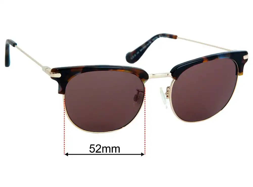 Sunglass Fix Replacement Lenses for Specsavers Sant Antoni Sun Rx - 52mm Wide Sunglass Fix Replacement Lenses for Specsavers Sant Antoni Sun Rx - 52mm Wide