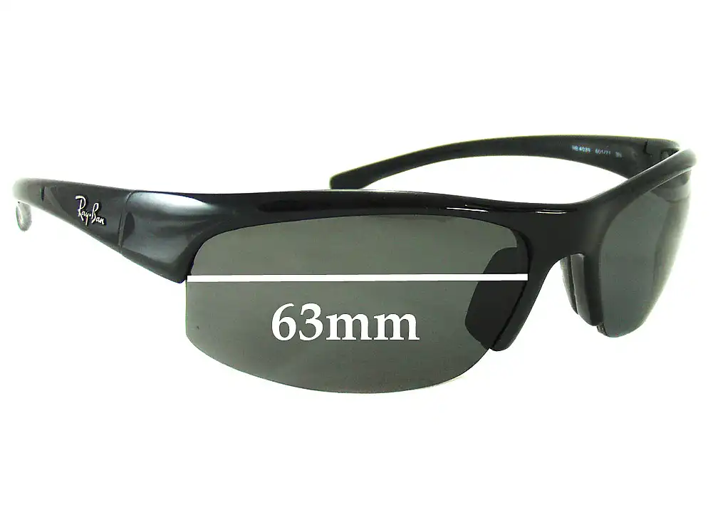 Sunglass Fix Replacement Lenses for Ray-Ban RB4039 - 63mm Wide Sunglass Fix Replacement Lenses for Ray-Ban RB4039 - 63mm Wide