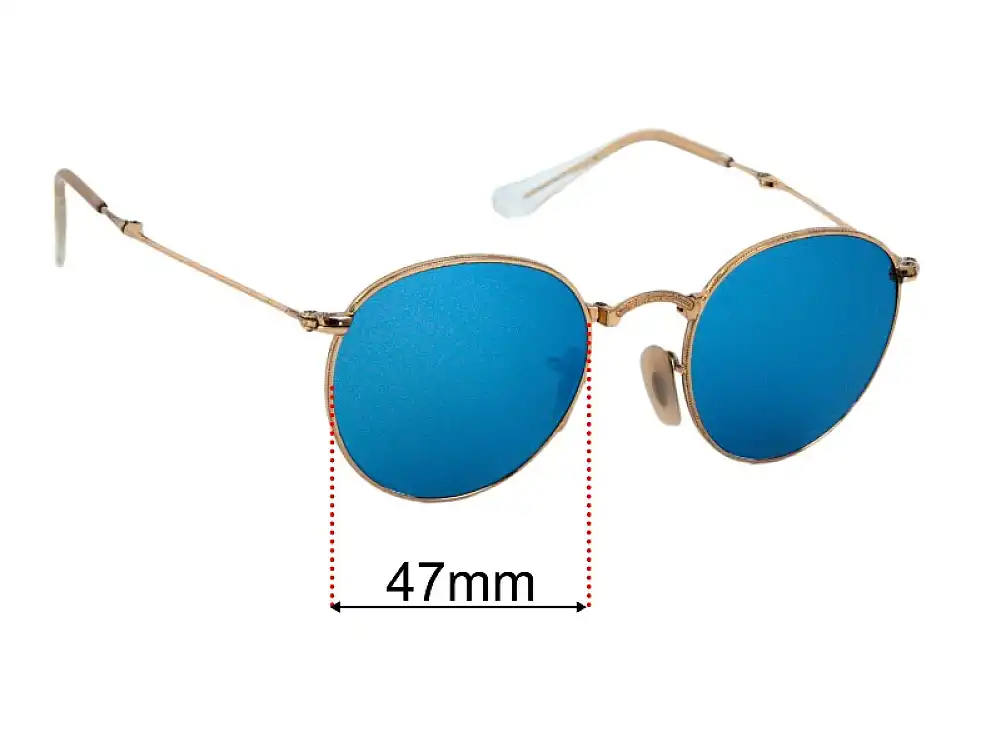 Sunglass Fix Replacement Lenses for Ray-Ban RB3532 Folding - 47mm Wide Sunglass Fix Replacement Lenses for Ray-Ban RB3532 Folding - 47mm Wide