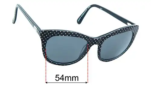 Sunglass Fix Replacement Lenses for Cath Kidston Sun Rx 05 - 54mm Wide Cath Kidston Sun Rx 05 Replacement Lenses 54mm wide