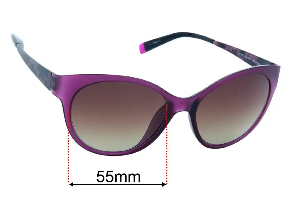 Sunglass Fix Replacement Lenses for Esprit ET17886 - 55mm Wide Sunglass Fix Replacement Lenses for Esprit ET17886 - 55mm Wide