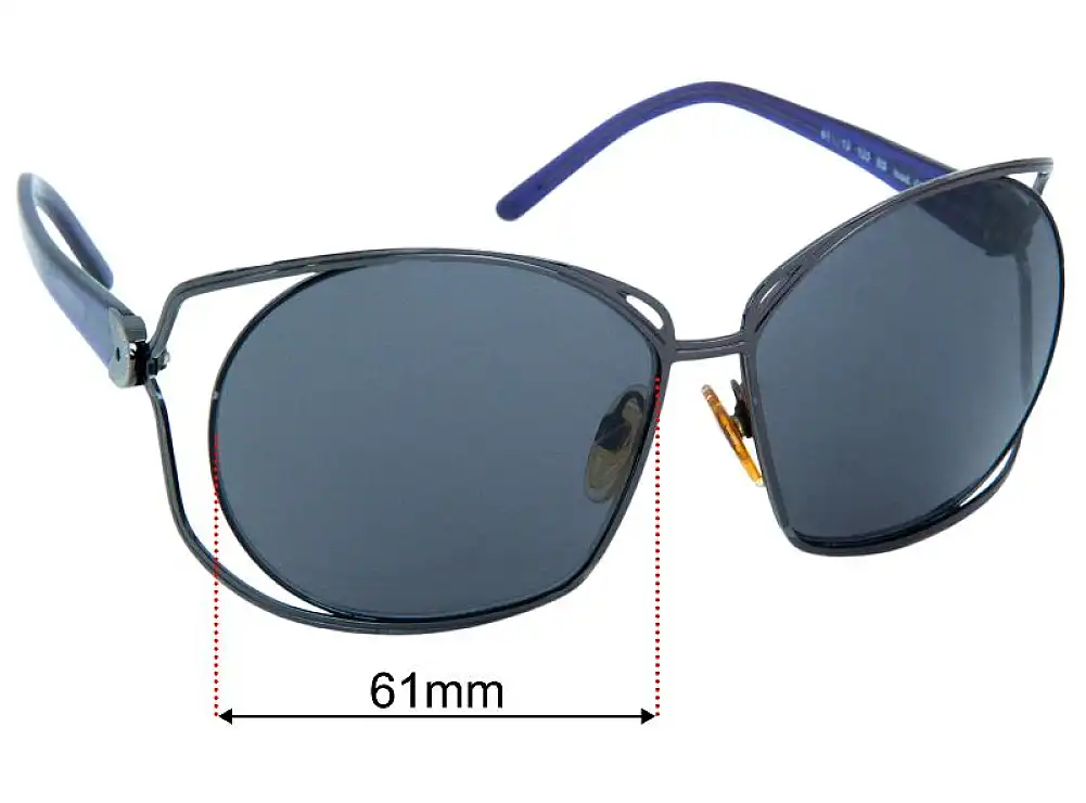 Sunglass Fix Replacement Lenses for Gianfranco Ferre GF932 - 61mm Wide Sunglass Fix Replacement Lenses for Gianfranco Ferre GF932 - 61mm Wide