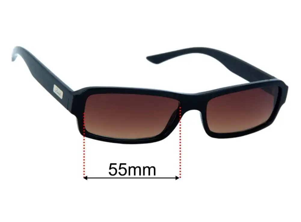 Sunglass Fix Replacement Lenses for Lexxola Cindy - 55mm Wide Sunglass Fix Replacement Lenses for Lexxola Cindy - 55mm Wide