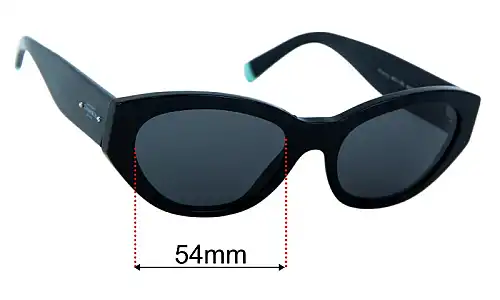 Sunglass Fix Replacement Lenses for Tiffany & Co TF 4172 - 54mm Wide Tiffany & Co TF 4172 Replacement Lenses 54mm wide