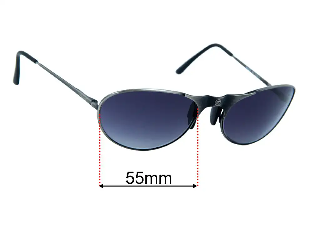 Sunglass Fix Replacement Lenses for Gargoyles Helios - 55mm Wide Sunglass Fix Replacement Lenses for Gargoyles Helios - 55mm Wide