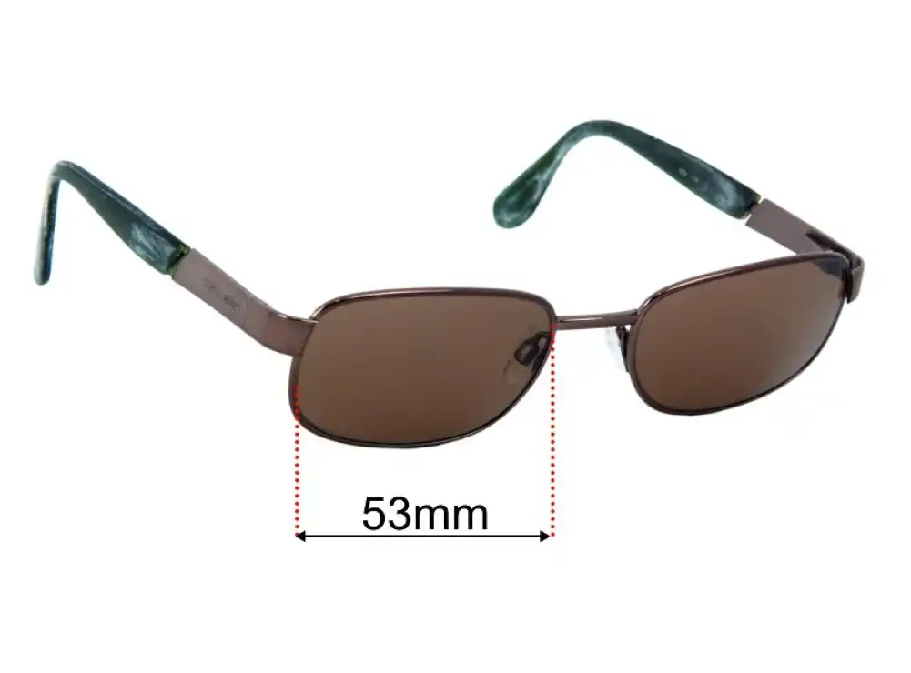Sunglass Fix Replacement Lenses for Giorgio Armani 675 - 53mm Wide Sunglass Fix Replacement Lenses for Giorgio Armani 675 - 53mm Wide
