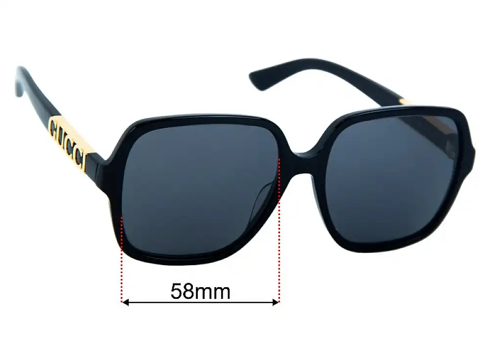 Sunglass Fix Replacement Lenses for Gucci GG1189S 58mm Sunglass Fix Replacement Lenses for Gucci GG1189S 58mm