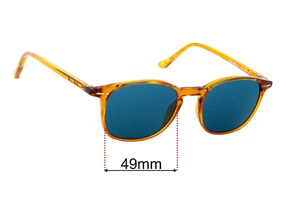 Sunglass Fix Replacement Lenses for Italia Independent 5704 49mm Sunglass Fix Replacement Lenses for Italia Independent 5704 49mm
