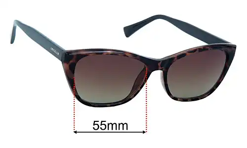Sunglass Fix Replacement Lenses for Locello Riley - 55mm Wide Locello Riley Replacement Lenses 55mm wide