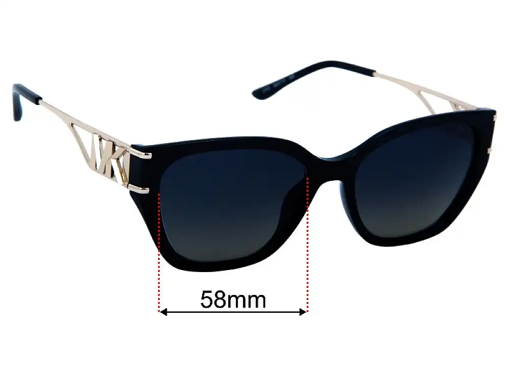 Sunglass Fix Replacement Lenses for Michael Kors MK4140U Bierzo - 58mm Wide Sunglass Fix Replacement Lenses for Michael Kors MK4140U Bierzo - 58mm Wide