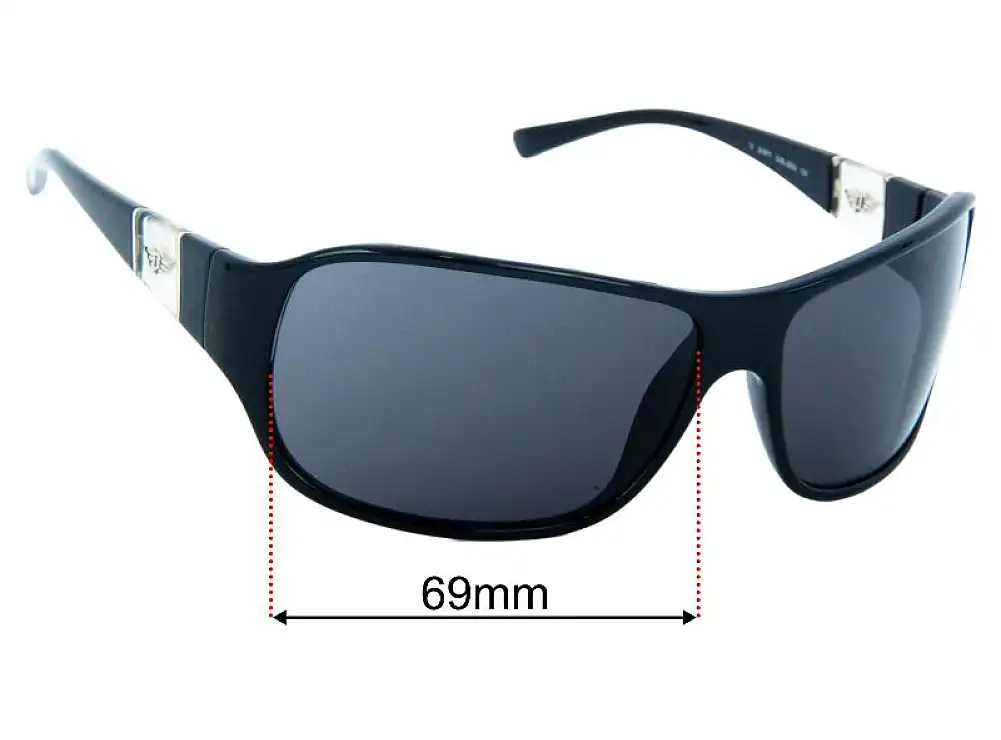 Sunglass Fix Replacement Lenses for Police S1671 - 69mm Wide Sunglass Fix Replacement Lenses for Police S1671 - 69mm Wide