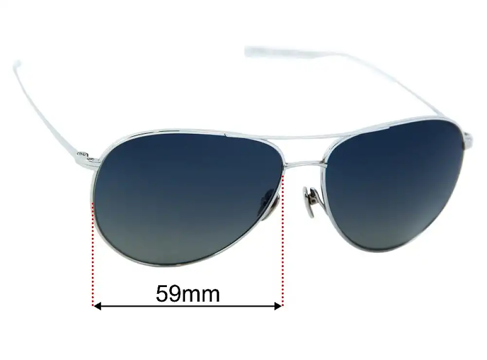 Sunglass Fix Replacement Lenses for Salt Francisco - 59mm Wide Sunglass Fix Replacement Lenses for Salt Francisco - 59mm Wide