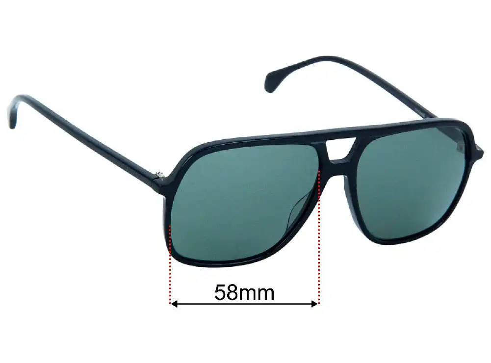 Gucci GG0545S Replacement Lenses 58mm Gucci GG0545S Replacement Lenses 58mm