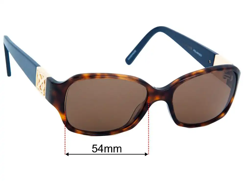 Sunglass Fix Replacement Lenses for Oroton Jacinta - 54mm Wide Sunglass Fix Replacement Lenses for Oroton Jacinta - 54mm Wide