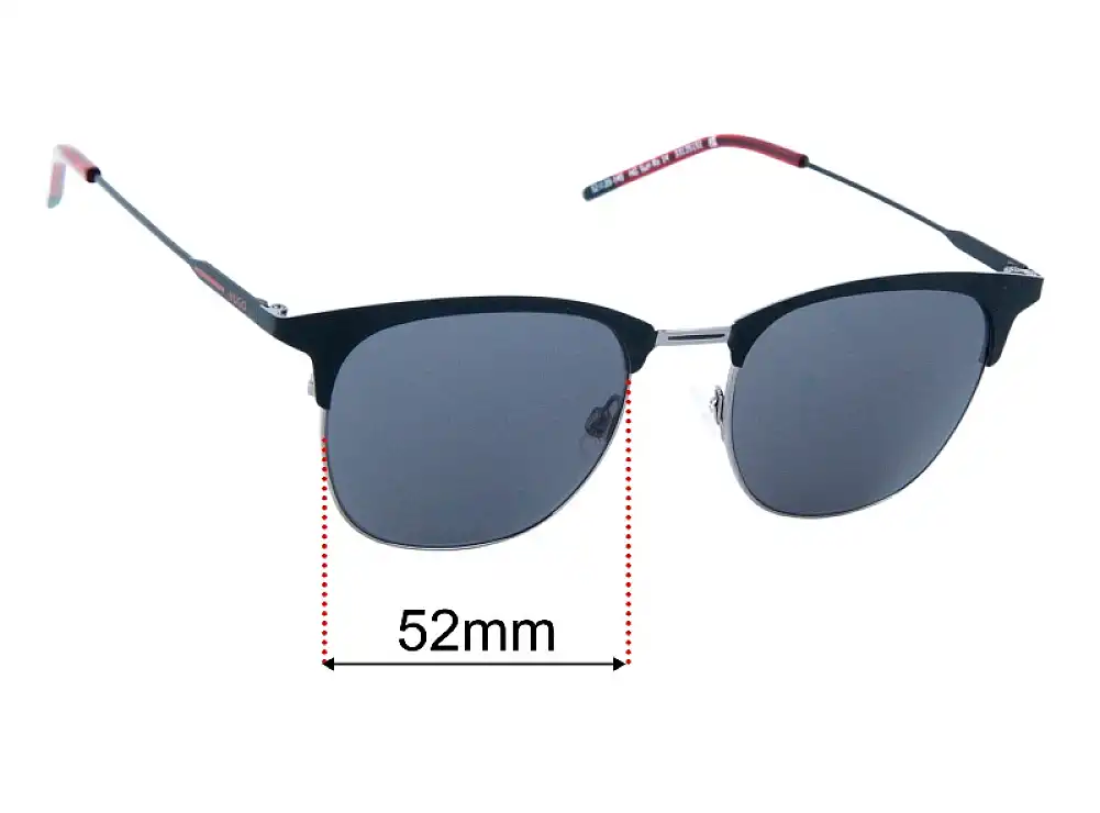 Sunglass Fix Replacement Lenses for Hugo Boss HG Sun Rx 14 52mm Sunglass Fix Replacement Lenses for Hugo Boss HG Sun Rx 14 52mm