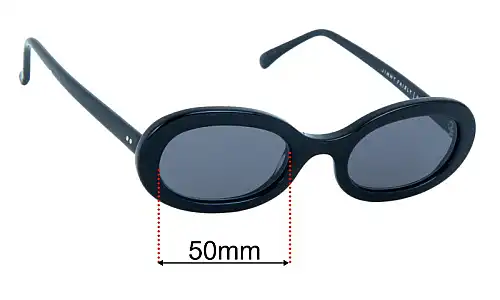 Sunglass Fix Replacement Lenses for Jimmy Fairly Reformation - 50mm Wide Jimmy Fairly Reformation Replacement Lenses 50mm wide