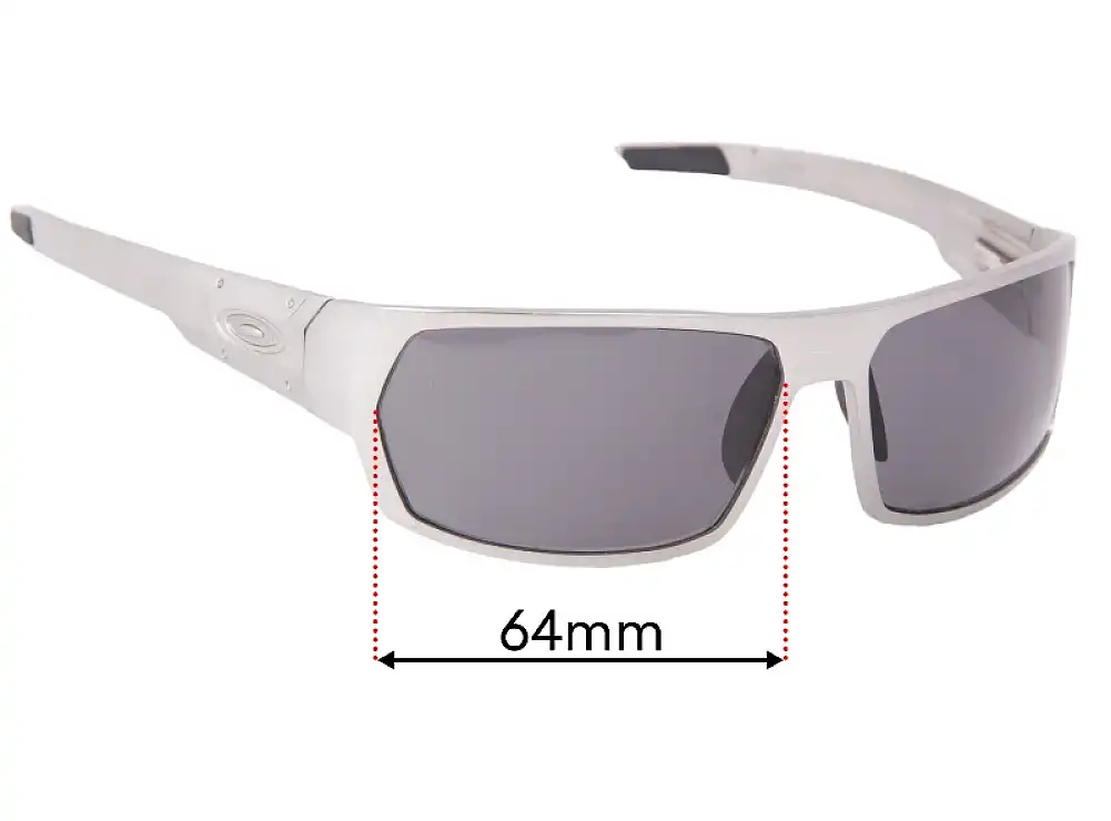 Sunglass Fix Replacement Lenses for Oakley Spike OA3131 - 64mm Wide Sunglass Fix Replacement Lenses for Oakley Spike OA3131 - 64mm Wide