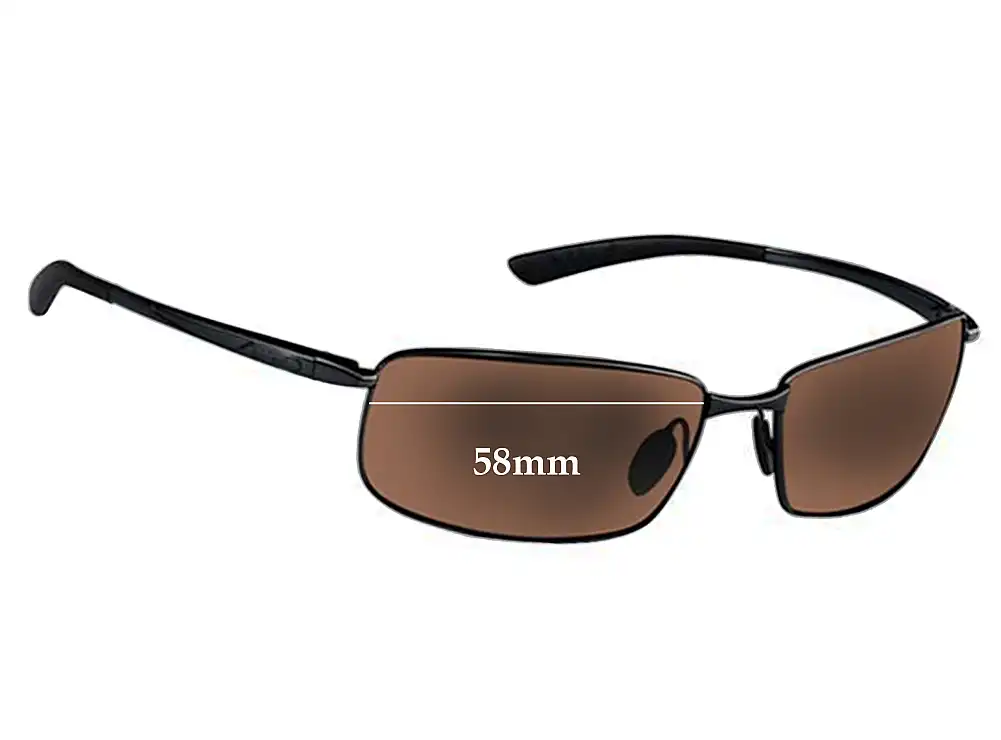 Sunglass Fix Replacement Lenses for Bolle Benton - 58mm Wide Sunglass Fix Replacement Lenses for Bolle Benton - 58mm Wide