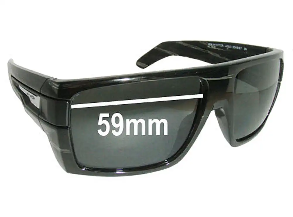 Sunglass Fix Replacement Lenses for Arnette Hitter AN4150 - 59mm Wide Sunglass Fix Replacement Lenses for Arnette Hitter AN4150 - 59mm Wide