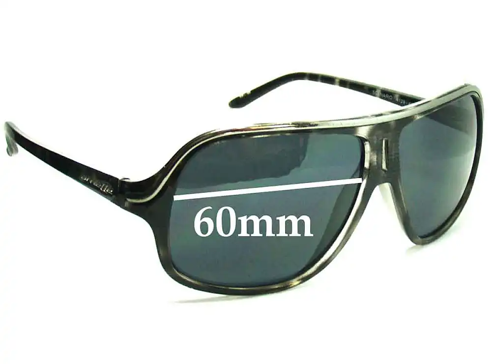 Sunglass Fix Replacement Lenses for Arnette Scenario AN4129 - 60mm Wide Sunglass Fix Replacement Lenses for Arnette Scenario AN4129 - 60mm Wide