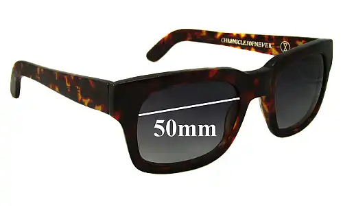 Sunglass Fix Replacement Lenses for Chronicles of Never Choroid Plexus - 50mm Wide Chronicles of Never Choroid Plexus Replacement Lenses 50mm wide