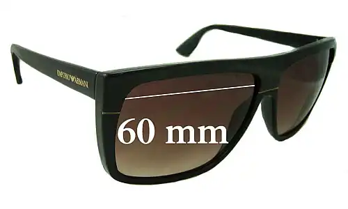 Sunglass Fix Replacement Lenses for Emporio Armani EA9605/S - 60mm Wide Sunglass Fix Replacement Lenses for Emporio Armani EA9605/S - 60mm Wide