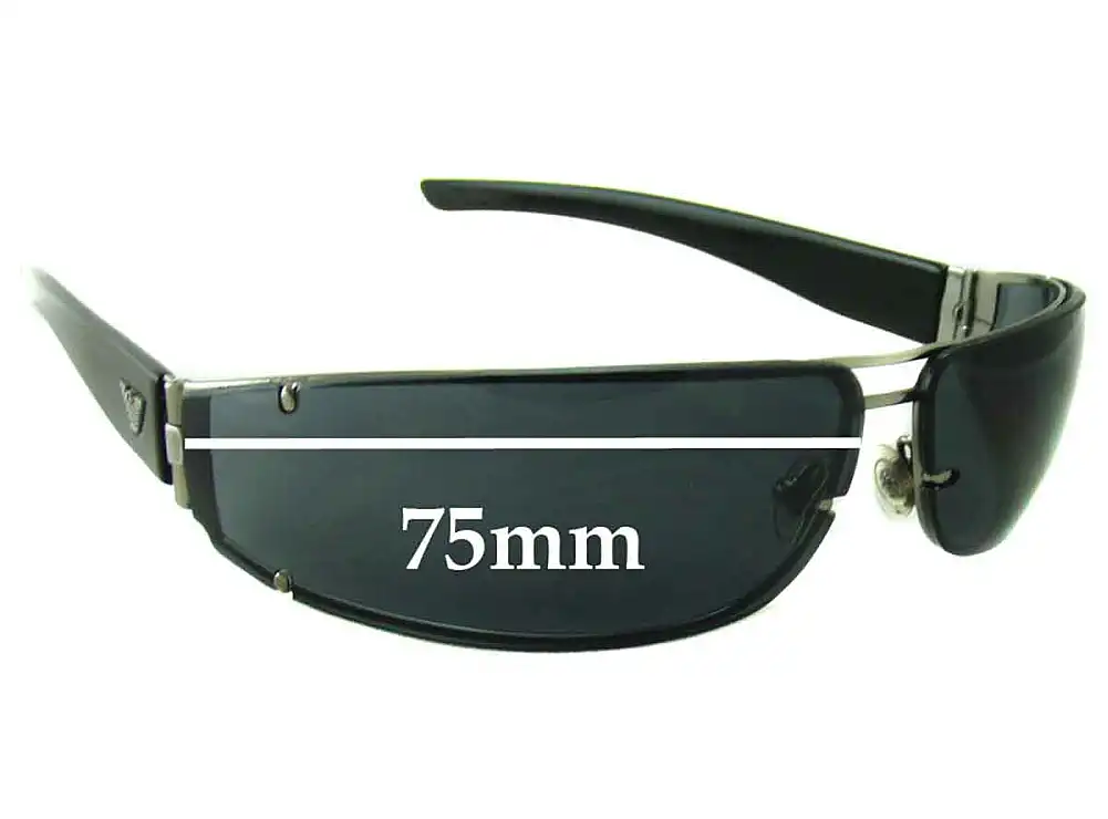 Sunglass Fix Replacement Lenses for Emporio Armani Unknown Model - 75mm Wide Sunglass Fix Replacement Lenses for Emporio Armani Unknown Model - 75mm Wide