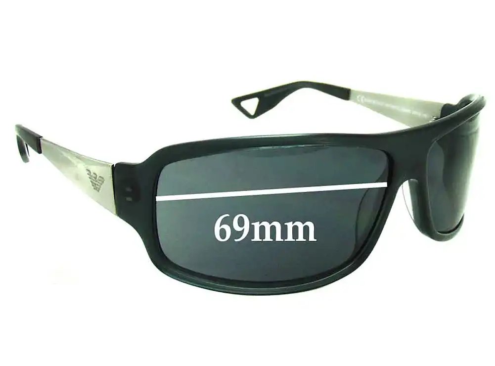 Sunglass Fix Replacement Lenses for Emporio Armani EA9531 - 69mm Wide Sunglass Fix Replacement Lenses for Emporio Armani EA9531 - 69mm Wide