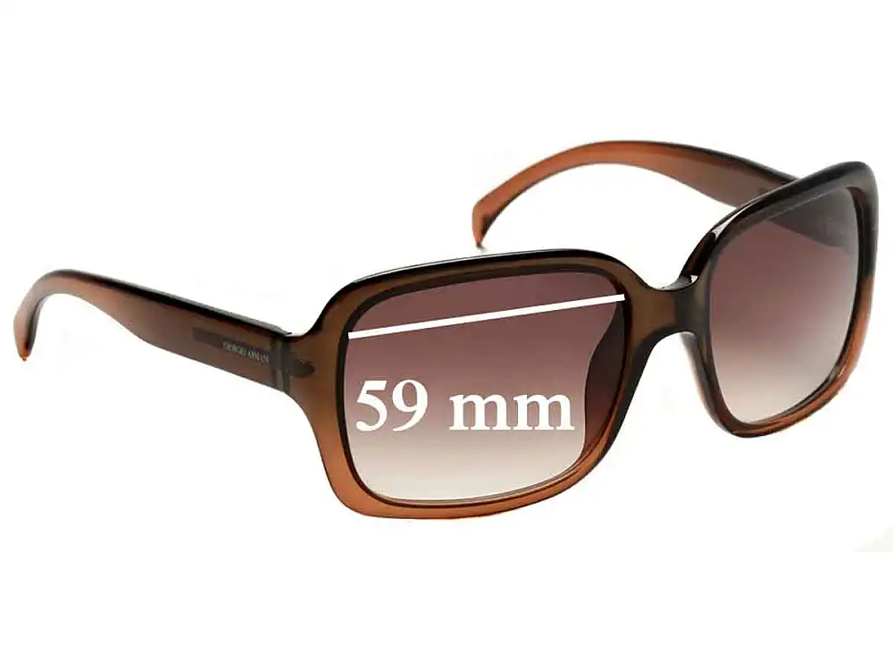 Sunglass Fix Replacement Lenses for Giorgio Armani GA 34/S - 59mm Wide Sunglass Fix Replacement Lenses for Giorgio Armani GA 34/S - 59mm Wide