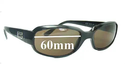 Sunglass Fix Replacement Lenses for Gucci GG8039 - 60mm Wide Sunglass Fix Replacement Lenses for Gucci GG8039 - 60mm Wide