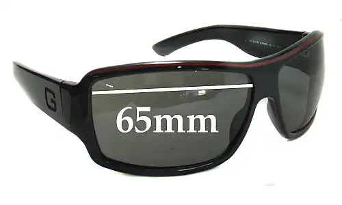 Sunglass Fix Replacement Lenses for Gucci GG1621/S - 65mm Wide Sunglass Fix Replacement Lenses for Gucci GG1621/S - 65mm Wide