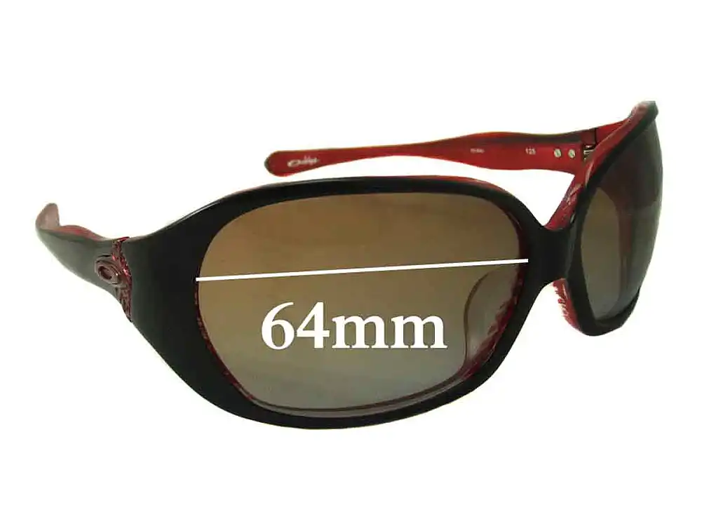 Sunglass Fix Replacement Lenses for Oakley Betray (Asian Fit) - 64mm Wide Sunglass Fix Replacement Lenses for Oakley Betray (Asian Fit) - 64mm Wide