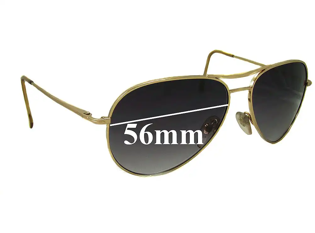 Sunglass Fix Replacement Lenses for Persol 2238-S - 56mm Wide Sunglass Fix Replacement Lenses for Persol 2238-S - 56mm Wide