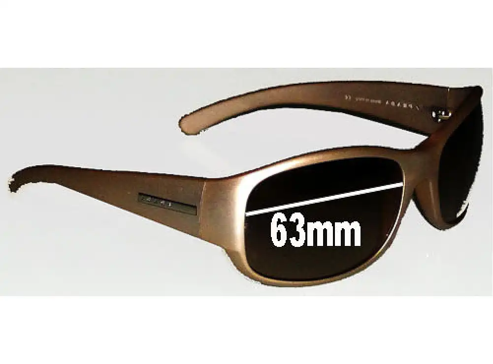Sunglass Fix Replacement Lenses for Prada SPR12F - 63mm Wide Sunglass Fix Replacement Lenses for Prada SPR12F - 63mm Wide