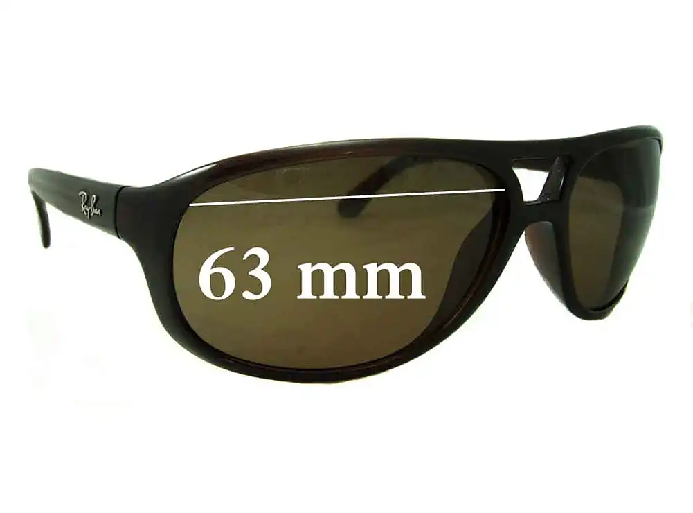 Sunglass Fix Replacement Lenses for Ray-Ban RB4124 - 63mm Wide Sunglass Fix Replacement Lenses for Ray-Ban RB4124 - 63mm Wide