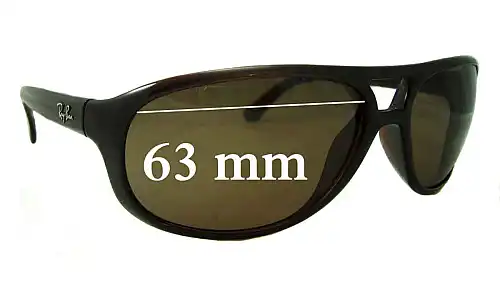 Sunglass Fix Replacement Lenses for Ray-Ban RB4124 - 63mm Wide Sunglass Fix Replacement Lenses for Ray-Ban RB4124 - 63mm Wide