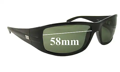 Sunglass Fix Replacement Lenses for Ray-Ban RB4057 - 58mm Wide Ray-Ban RB4057 Replacement Lenses 58mm wide