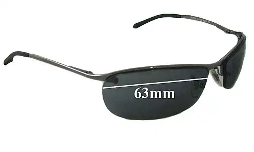 Sunglass Fix Replacement Lenses for Ray Ban RB3186 - 63mm Wide Ray Ban RB3186 Replacement Lenses 63mm wide