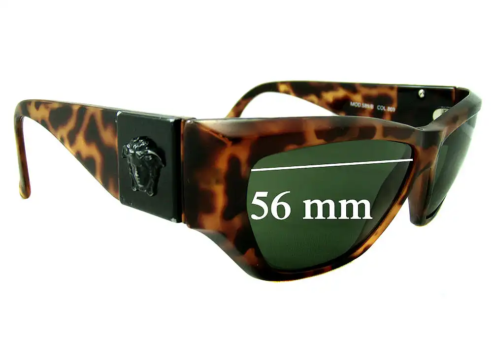 Sunglass Fix Replacement Lenses for Versace MOD S89-B - 56mm Wide Sunglass Fix Replacement Lenses for Versace MOD S89-B - 56mm Wide