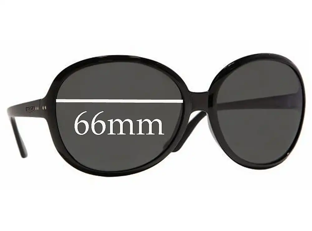 Sunglass Fix Replacement Lenses for Vogue VO2512-S - 66mm Wide Sunglass Fix Replacement Lenses for Vogue VO2512-S - 66mm Wide