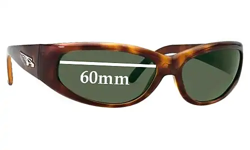 Sunglass Fix Replacement Lenses for Arnette Catfish New AN4051 - 60mm Wide Arnette Catfish New AN4051 Replacement Lenses 60mm wide